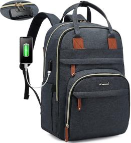 img 4 attached to 🎒 Stylish & Durable LOVEVOOK Laptop Backpack For Men &Amp