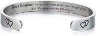 браслет мачехи - подарок для усыновленной и бонусной дочери в смешанной семье, на день рождения или свадьбу. логотип