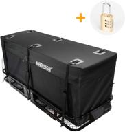 🌧️ marskign 100% waterproof hitch carrier cargo bag 59-inch x 24-inch x 24-inch (20 cubic feet), zipper and rain flap, 6 lashing straps with cam buckles, zipper lock included – enhance your seo! logo