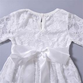 img 1 attached to 🌸 Delightful Flowers Bloom on Princess Dresses for Girls' Clothing and Dresses with Elegant Sleeve Length