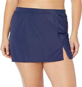 img 4 attached to Coastal Blue Control Swimwear Skirted