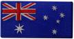 australia embroidered australian national emblem logo