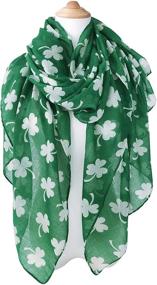 img 3 attached to GERINLY Shamrock Pattern Fashion Spring