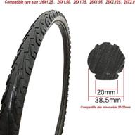 🚲 catazer 26x1.95/26x2.125/26x1.50 solid bike tires - durable and easy-to-inflate tyres for mountain bikes (1 pair) logo