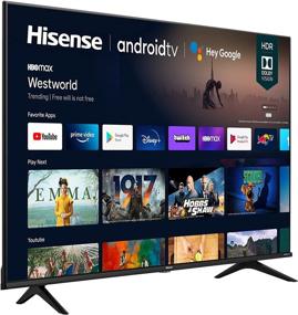 img 2 attached to 📺 Enhanced Connectivity: Hisense 55A6G 55 Inch Android Compatibility Unleashed
