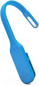 img 4 attached to 🔦 The Original Mighty Bright Recharge Clip On Rechargeable Book Light Reading Light - Warm Eye Care LEDs, Flexible & Durable - Dimmable & Perfect for Kids & Bookworms - Ideal for Reading in Bed, Lasting 60 Hours (Blue)