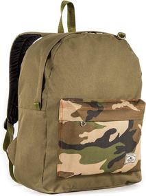 img 2 attached to Everest Classic Color Block Backpack