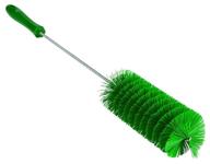 🟢 green soft tube brush - vikan 53702, polyester, 2-25/64&#34; x 20&#34; oal logo