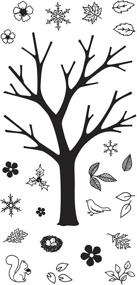 img 2 attached to 🌲 Fiskars Build-a-Tree Clear Stamps, 4x8 Inches
