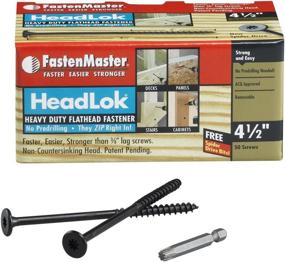 img 3 attached to Superior Fastening Solution: FastenMaster FMHLGM412 Heavy Duty Flathead Fastener – Secure and Reliable!