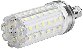 img 3 attached to 💡 Non-Dimmable Decorative Candelabra Chandelier - Equivalent