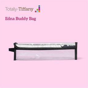 img 3 attached to 👜 Totally-Tiffany BSFP-SNG05 EZ20 Buddy Bag EDNA-Rib, Transparent - Innovative Storage Solution for Craft Supplies