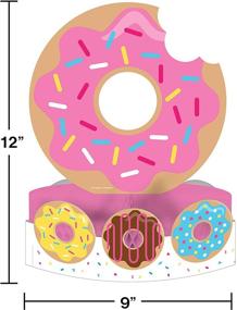 img 1 attached to 🍩 SEO-optimized: Creative Converting Donut Time Centerpiece Decorations, Pack of 6