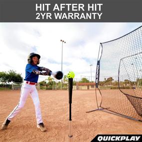 img 1 attached to ⚾️ Ultimate Heavy-Duty Training Balls: QuickPlay Baseball & Softball Indestructiballs