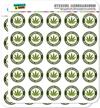 marijuana cannabis calendar scrapbooking crafting logo