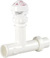 💧 oatey sure-vent aav 1.5" 6 dfu tubular adapter (white) - one-way valve for effective plumbing solutions logo