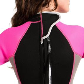 img 1 attached to Aqua Polo Neoprene Wetsuit Women Sports & Fitness in Water Sports