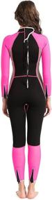 img 3 attached to Aqua Polo Neoprene Wetsuit Women Sports & Fitness in Water Sports