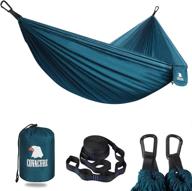🏕️ covacure camping hammock - lightweight portable hammocks with 2 tree straps for outdoor activities and travel logo