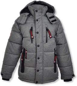 img 3 attached to Canada Weathergear Puffer Heather 18 20