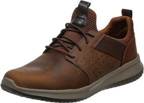 img 4 attached to Skechers Mens DELSON Axton Sneaker Medium Men's Shoes and Fashion Sneakers