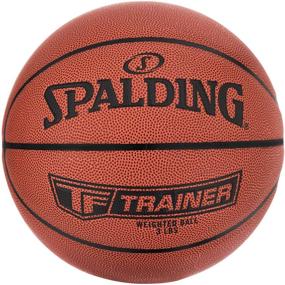 img 4 attached to 🏀 TF-Trainer Weighted Indoor Basketball by Spalding