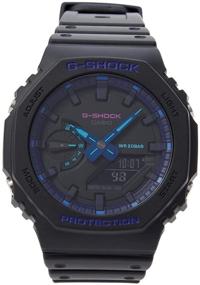 img 1 attached to G Shock GA2100VB 1A Black One Size