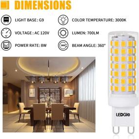 img 3 attached to 💡 LEDGLE Halogen Equivalent Anti-Flicker Lighting