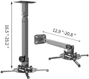 img 3 attached to Универсальное подключение для проектора Gibbon Mounts с функцией увеличения расстояния.