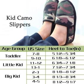 img 1 attached to MIXIN Boys Slippers: Memory Foam Indoor House Shoes for Little and Big Kids and Toddlers