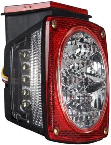img 1 attached to 🚦 Pilot Automotive NV-5083 Red Light LED Trailer Lamp: Clear Lens, 7 Functions