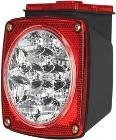 img 3 attached to 🚦 Pilot Automotive NV-5083 Red Light LED Trailer Lamp: Clear Lens, 7 Functions