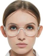 👓 occi chiari women's clear frame reading glasses - available in multiple prescriptions (0 1.0 1.5 2.0 2.5 3.0 3.5) for effective vision enhancement logo