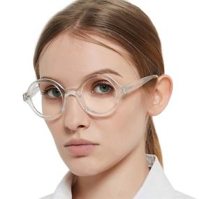 img 3 attached to 👓 OCCI CHIARI Women's Clear Frame Reading Glasses - Available in Multiple Prescriptions (0 1.0 1.5 2.0 2.5 3.0 3.5) for Effective Vision Enhancement