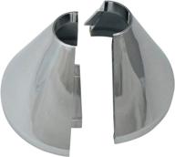 🔩 plumb pak k857-20 deep flange cover: clip-on for 1/2 in. copper pipe with chrome finish logo