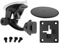 🚗 arkon sr114 windshield dash suction car mount for xm and sirius satellite radios - single t and amps pattern compatible, black logo
