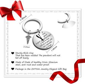 img 3 attached to 🎁 Eigso Bracelet Gift: Perfect Surgical Tech Keychain & Caduceus Charm Present for Nurses, Doctors, Medical Students, and Surgical Technologists - Ideal Graduation Gift