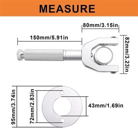 img 1 attached to 🔧 X3 Belt Changing Tool Clutch Removal Kit for Can-Am Maverick X3 Max Turbo 2017-2021 (72”/64” Wheel Base Width)