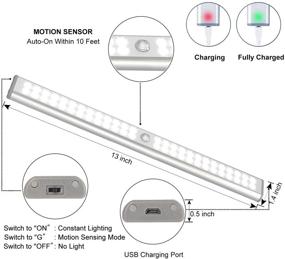 img 3 attached to Cabinet Kitchen Lighting Wireless Rechargeable