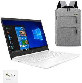 img 4 attached to 🔥 2020 HP Stream 11.6 Inch HD Laptop - Intel Celeron N4000, 4GB RAM, 64GB eMMC, Webcam, Windows 10 S with Office 365 Personal for 1 Year - Google Classroom and Zoom Compatible - Includes Legendary Accessories