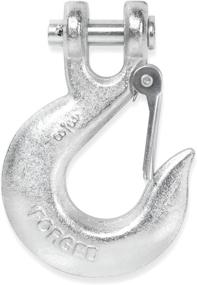 img 3 attached to 🔗 Heavy Duty Grade 70 Forged Steel Towing Winch Hook - 1/2 Inch Clevis Slip Hook with Safety Latch