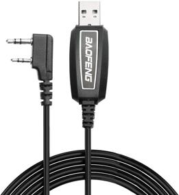 img 4 attached to 🔌 Baofeng USB Programming Cable - PL2303 Compatible with Chirp for Two-Way Ham Portable Radios: UV-5R, BF-F8HP, BF-888S, UV82HP, GT-3, UV-9S, BF-R3 (Black)