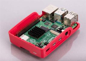 img 2 attached to 🥧 Официальный комплект Raspberry Pi 4 с официальной системой вентиляции - 4 ГБ ОЗУ, белый