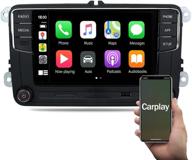 carplay mirrorlink sd card touchscreen navigator logo