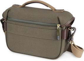 img 3 attached to Billingham Hadley FibreNyte Chocolate Leather