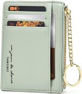 sleek and compact minimalist wallet credit holder with keychain attachment logo