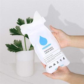 img 3 attached to 🚽 BITSOGOOM Disposable Urine Bags: 8-Pack Portable Urinals for Emergency, Travel, Camping, and More!