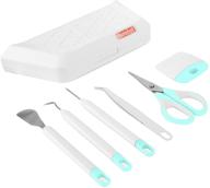 🔧 craft weeding tools set with plastic box - vinyl weeding tool kit for easy weeding tasks - essential tools for crafters logo