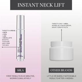 img 3 attached to 💆 SBLA Neck, Chin & Jawline Sculpting Wand + Sculpting Wand XL Duo, Anti-Aging Collagen-Boosting Serum, Instant Firming & Lifting for Skin, Targets & Reduces Fat Cells, 2 x 0.7 Fl Oz / 20mL