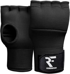 img 4 attached to 🥊 ROC Fitness Gel Elastic Padded Inner Gloves for Men and Women – 20 Inch Hand Boxing Wraps for Muay Thai MMA, Martial Arts, Kickboxing, and Combat Sports (1 Pair)